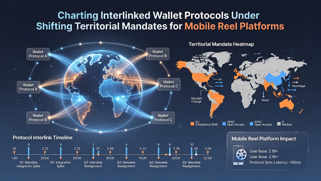 Technische Darstellung der Anpassung von Wallet-Protokollen an territoriale Mandate in mobilen Reel-Umgebungen