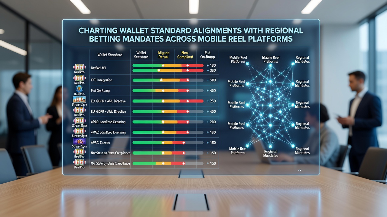 Technische Diagramme zur Synchronisation von Wallet-Protokollen mit regionalen Mandaten