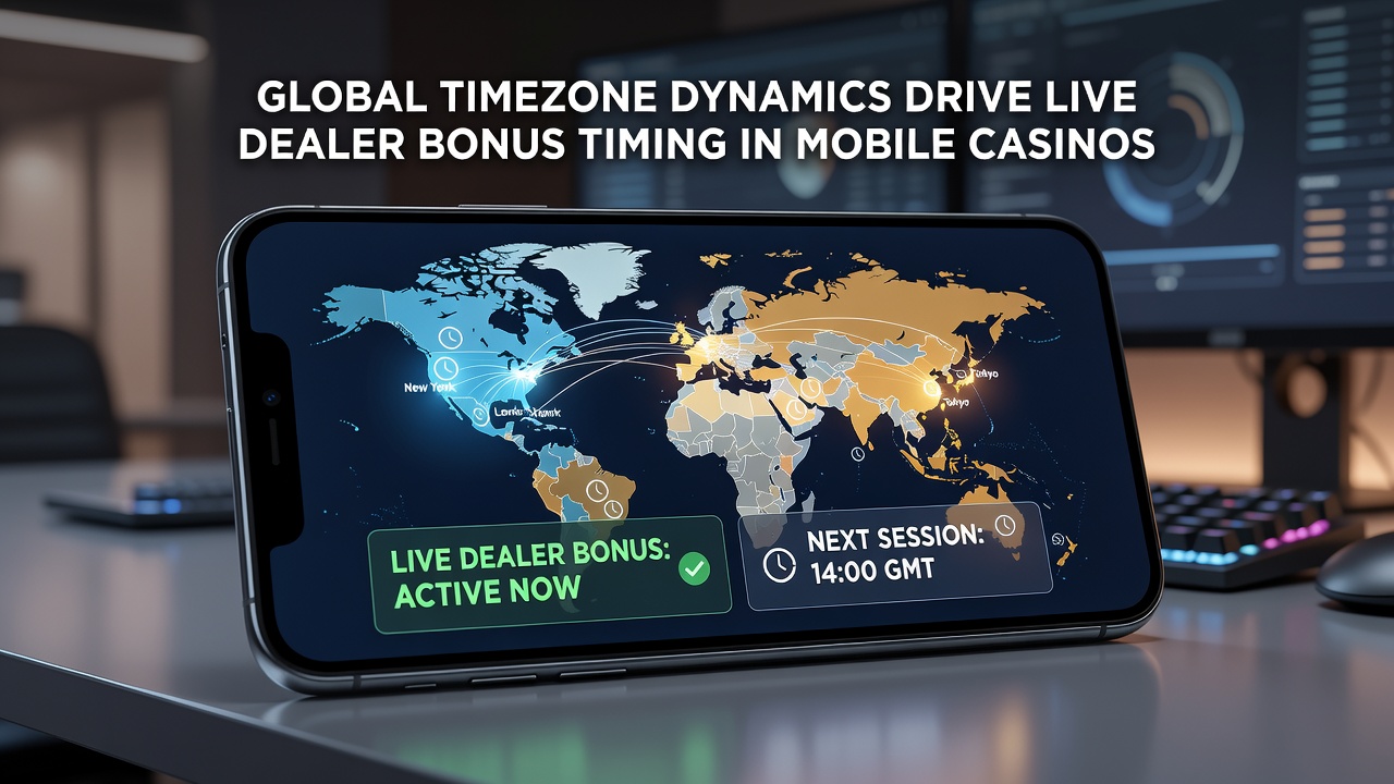 Mobile Casino-Apps und Zeitzonen-Synchronisation für Live-Dealer-Boni