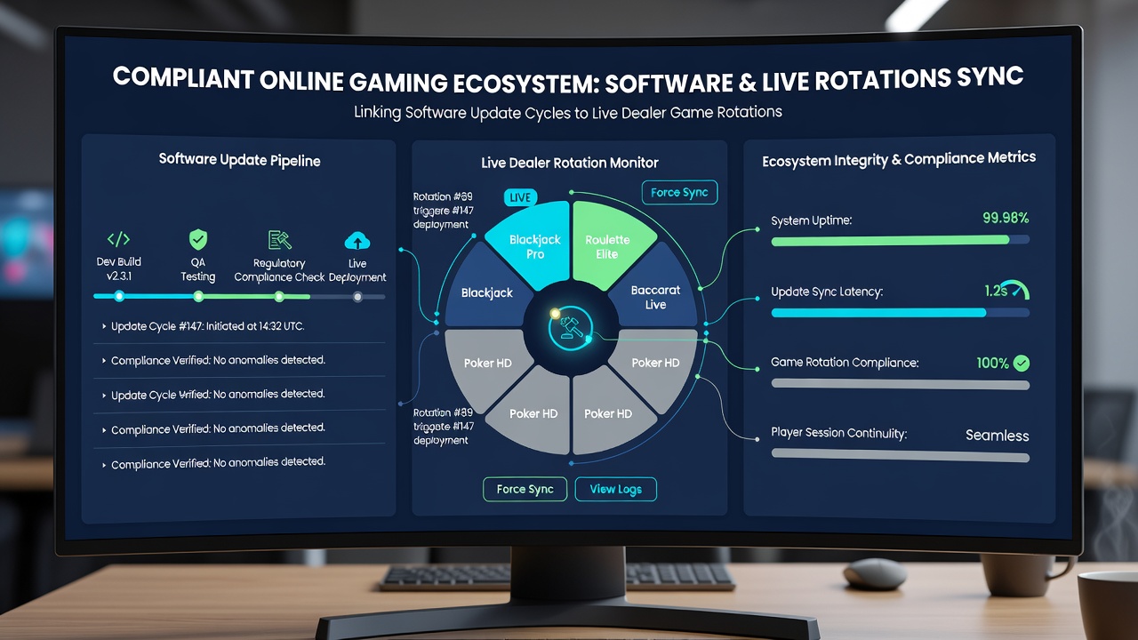 Live-Dealer-Rotationen und Compliance in Gaming-Ökosystemen